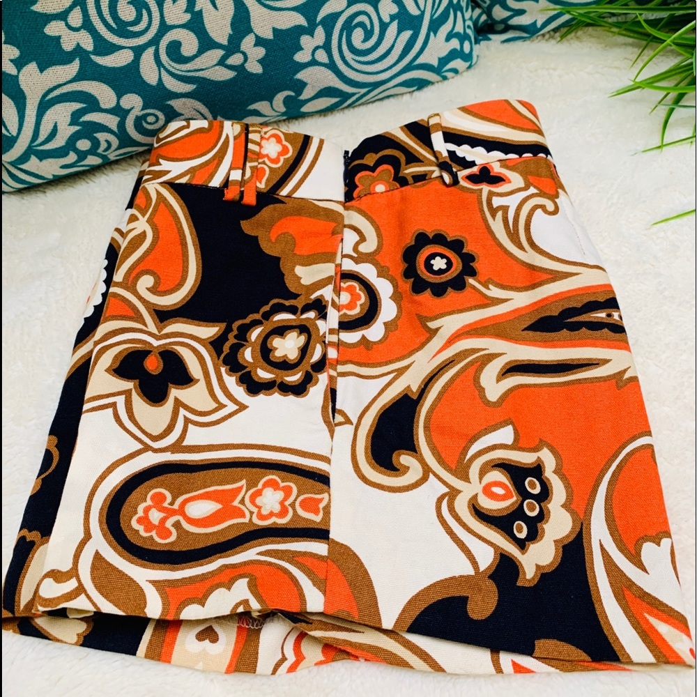 J. Crew Colorful Floral Shorts, Size 2 - Picture 9 of 10